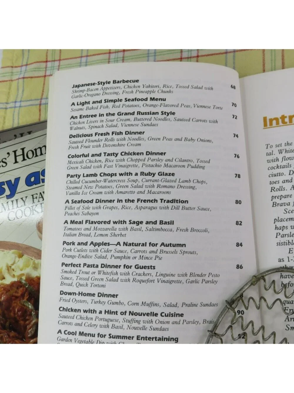 Lot of 3 1985 Ladies Home Journal Easy as 1-2-3 Cookbooks Hearty Meals Favorites